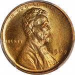 1909 Lincoln Cent. Proof-66 RD (PCGS). Gold Shield Holder.