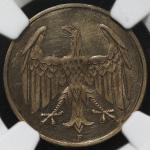 GERMANY Weimar Rep ワイマール共和国 4Reichspfennig 1932F  NGC-PF Details“Surface Hairlines“ 洗浄 Proof AU