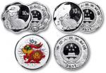 2011年辛卯(兔)年生肖纪念银币1盎司圆形等3枚 源泰评级99分