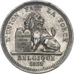 BELGIQUE Léopold Ier (1831-1865). Essai de 5 centimes au lion par Braemt 1859, Bruxelles.