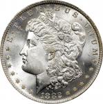 1882-O Morgan Silver Dollar. MS-65+ (PCGS). CAC.