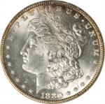 1880/79-S Morgan Silver Dollar. VAM-9. Top 100 Variety. Diagonal Overdate, Large S. MS-63 (ANACS). O