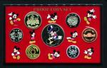 Japan 2003, Proof Coin Set 75 Years with Mickey