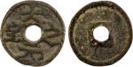 元代大元之宝供养钱 美品 YUAN: Da Yuan, 1308-1311, AE temple cash (1.54g), Haberer-19.48, da yuan zhi bao, VF, e