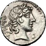 The Roman Republic, C. Vibius C.f. Pansa. AR Denarius, c. 90 BC. Cr. 342/5b. B. 1. Syd. 684b. 3.84 g