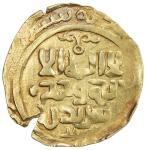 GREAT MONGOLS: Anonymous, ca. 1220s-1240s, AV dinar (3.32g), Otrar, ND, A-B1967, mint name weak but 