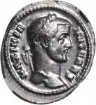 GALERIUS as Caesar, A.D. 293-305. AR Argenteus (3.76 gms), Ticinum Mint, ca. A.D. 294.