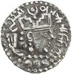 BUKHARA: Bukharkhodat series, early 8th century, AR drachm (2.42g), cf. Zeno-101954, design derived 
