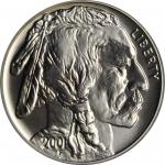 2001-D American Buffalo Silver Dollar. MS-69 (PCGS).