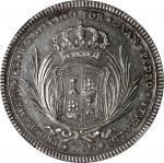 MEXICO. Charles IV Silver Campeche Proclamation Medal, 1790. NGC AU-58.