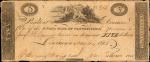 Lewistown, Pennsylvania. Juniata Bank of Pennsylvania. May 4, 1815. $5. Fine.