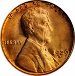 1929-S Lincoln Cent. MS-65 RD (PCGS).