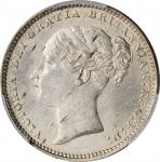 GREAT BRITAIN. Shilling, 1883. London Mint. Victoria. PCGS MS-63 Gold Shield.