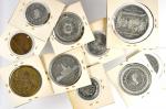 Lot of (10) Different 19th Century Washington Medals.