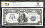 Fr. 280. 1899 5 Silver Certificate. PCGS Banknote Very Fine 30.