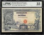 PORTUGAL. Banco de Portugal. 50 Mil Reis, 1910 (ND 1917). P-110. PMG Choice Very Fine 35.