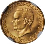 1916 McKinley Memorial Gold Dollar. MS-65 (NGC).