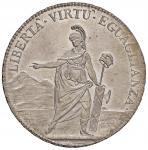 Italian mints. TORINO Repubblica Piemontese (1798-1799) Mezzo scudo A. VII - Gig. 1 AG (g 17 65) R M