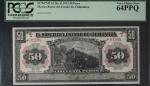 MEXICO. Banco del Estado de Chihuahua. 50 Pesos, 1913. P-S135a. PCGS Currency Very Choice New 64 PPQ