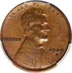 1909-S Lincoln Cent. VF-35 (PCGS).