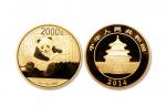 2014年熊猫纪念金币5盎司 完未流通