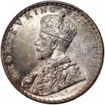 1912(B)英属印度卢比银币，PCGS MS64，#37182024