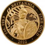 2022年不列颠尼亚伊丽莎白二世纪念系列5盎司金币 NGC PF 2022 Britannia 5oz Gold 500 Pounds