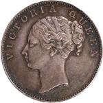 1840-(M)年英属东印度公司1卢比。马德拉斯铸币厂。INDIA. British East India Company. Rupee, 1840.(M). Madras Mint. Victori