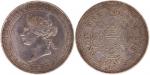 1867/66香港一圆，VF，少见品种