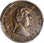 1864 Sanitary Fair, Nantucket, Massachusetts Medal. Copper. 24 mm. Musante GW-674, Baker-364A. EF-45