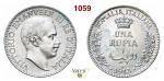 VITTORIO EMANUELE III - monetazione per la Somalia  (1900-1946)  Rupia 1913, Roma   MIR 1175c   Paga