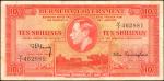 BERMUDA. Bermuda Government. 10 Shillings, 1937. P-10b. Very Fine.