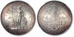 1928年香港不列颠尼亚女神站像壹圆银币一枚，打制精美，光泽上佳，海外回流，NGC MS64