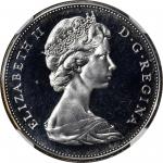 CANADA. Dollar, 1965. Ottawa Mint. NGC PROOFLIKE-65 Ultra Cameo.