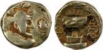 India - Ancient & Medieval. INDO-SASANIAN: Rana Datasatya, 5th/6th century, pale AV dinar (7.00g), G
