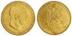 Austria. Franz Josef (1848-1916). 100 Corona, 1915. Restrike. Bare head right, rev. Crowned Imperial