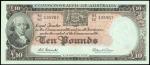 1960-65年澳大利亚10镑，PMG58