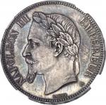 FRANCESecond Empire / Napoléon III (1852-1870). 5 francs tête laurée 1870, A, Paris.