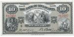 BANKNOTES,  纸钞,  REST OF THE WORLD,  其他国家, Canada,  Bank of Nova Scotia: $10,  2 January 1935,  Hali