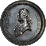Undated (1864) Washington Letter to Hamilton Medal. Silver. 59 mm. 77.5 grams. Musante JAB-11, Baker