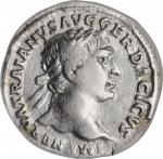 TRAJAN, A.D. 98-117. AR Denarius, Rome Mint, A.D. 103. ANACS VF 30.