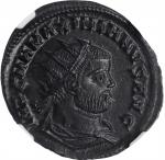MAXIMIAN, A.D. 286-310. BI Antoninianus (4.27 gms), Cyzicus Mint, 3rd Officina, ca. A.D. 293. NGC MS