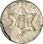 1856 Silver Three-Cent Piece. MS-62 (PCGS).