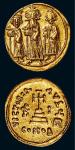 公元610-641年拜占庭皇帝希拉克略金币