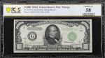 Fr. 2212-G. 1934A $1000 Federal Reserve Note. Chicago. PCGS Banknote Choice About Uncirculated 58.