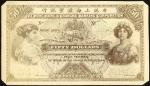 1900年代汇丰银行50元单面正面档案照片，无日期，保存完好，仅此一枚
