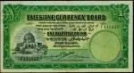 PALESTINE. Currency Board. 1 Pound, 1929. P-7b. PMG Very Fine 30.