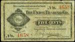 Pueblo, Colorado. Union Trading Company. January 10, 1910. 5 Cents. Fine.