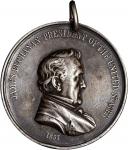 1857年詹姆斯-布坎南印度和平勋章 完未流通 1857 James Buchanan Indian Peace Medal