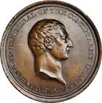 Circa 1777 Voltaire Medal. Musante GW-1, Baker-78B. Copper. MS-63 BN (PCGS).
